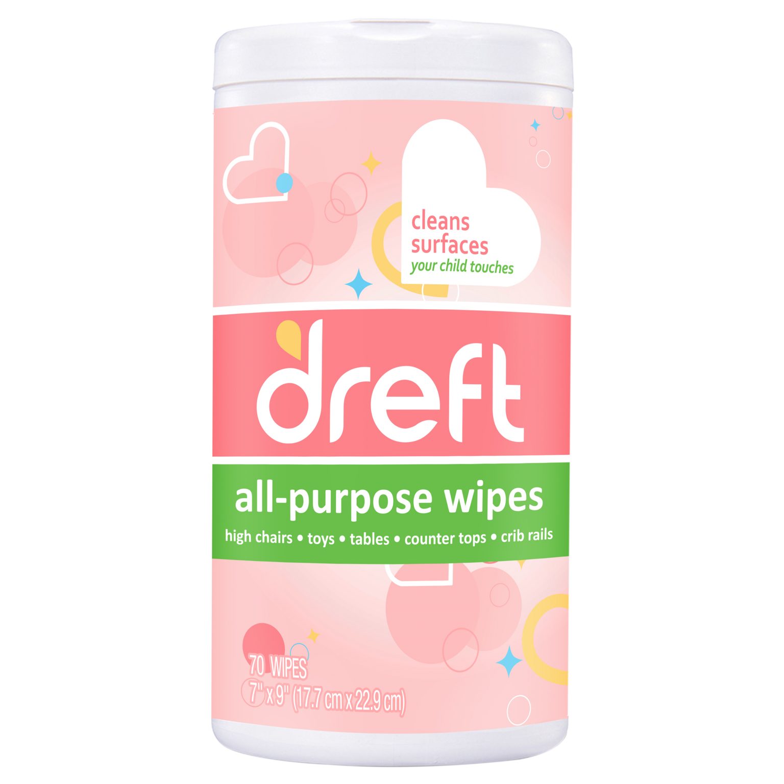 Dreft® AllPurpose Cleaning Wipes Nehemiah Manufacturing