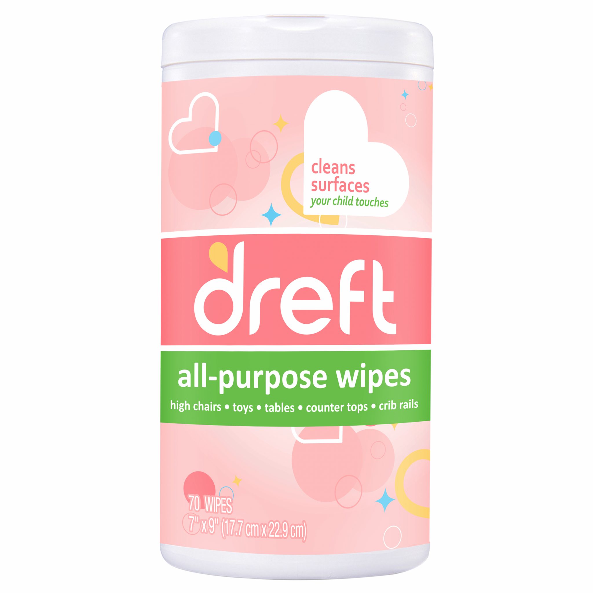 Dreft® AllPurpose Cleaning Wipes Nehemiah Manufacturing